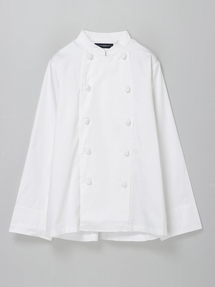 【アウトレット】2055　兼用長袖コックコートT/C