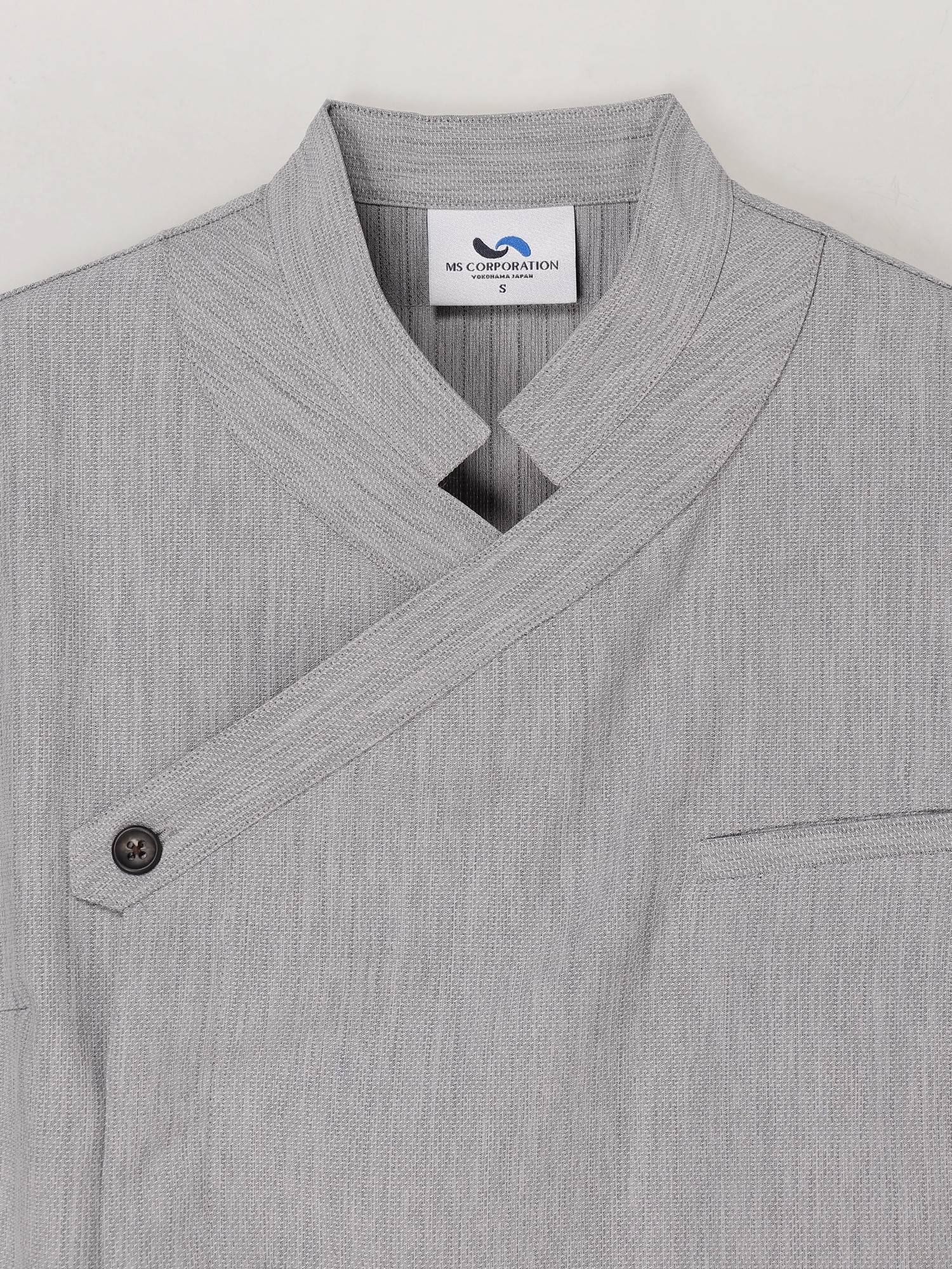 【アウトレット】1619　兼用五分袖シャツ