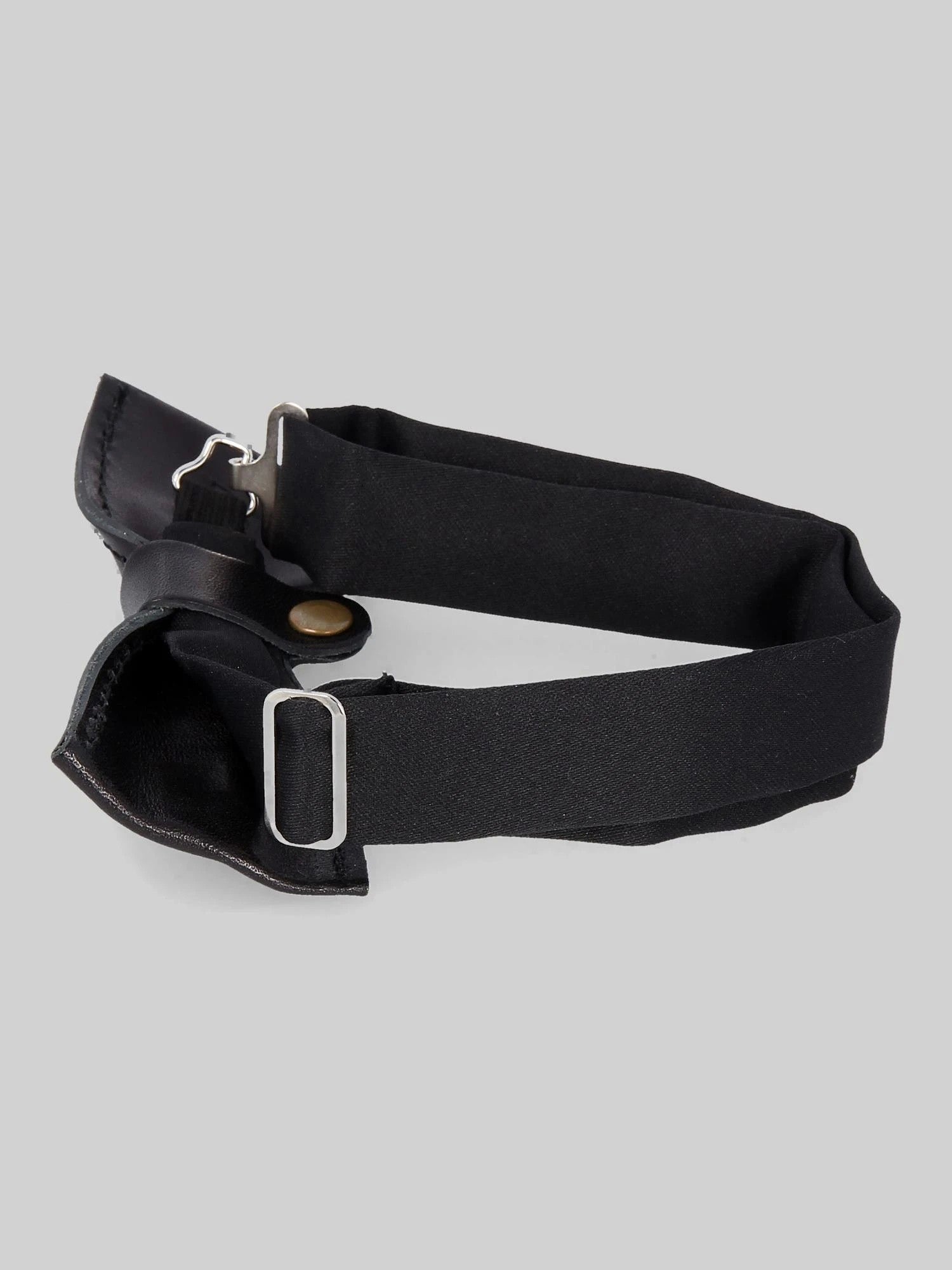 【アウトレット】8132　兼用レザー蝶タイ