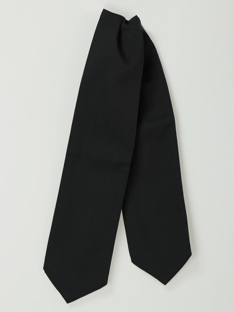 【アウトレット】2065　兼用五分袖カフェコート（タイ付き）