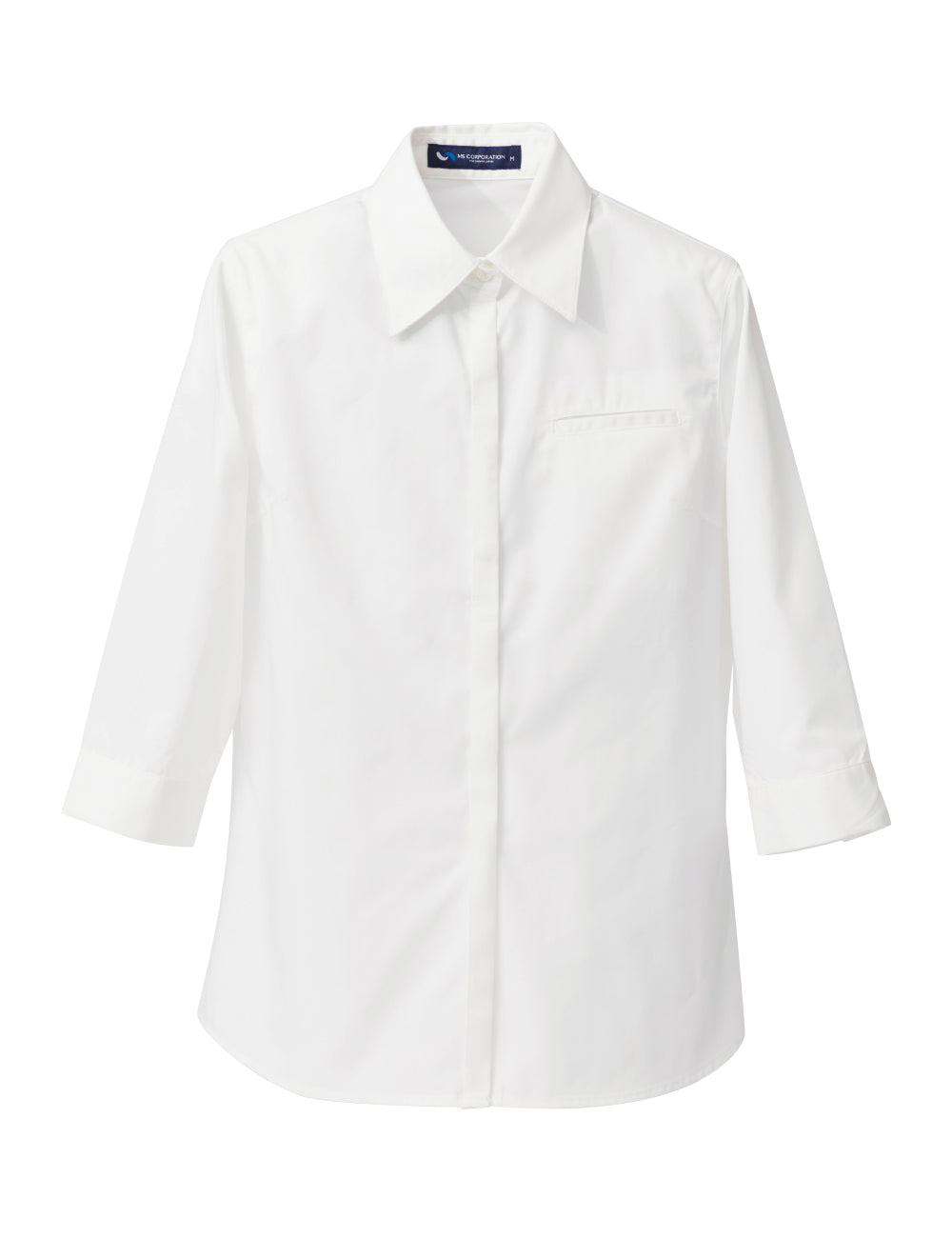 1599　レディス七分袖シャツ
