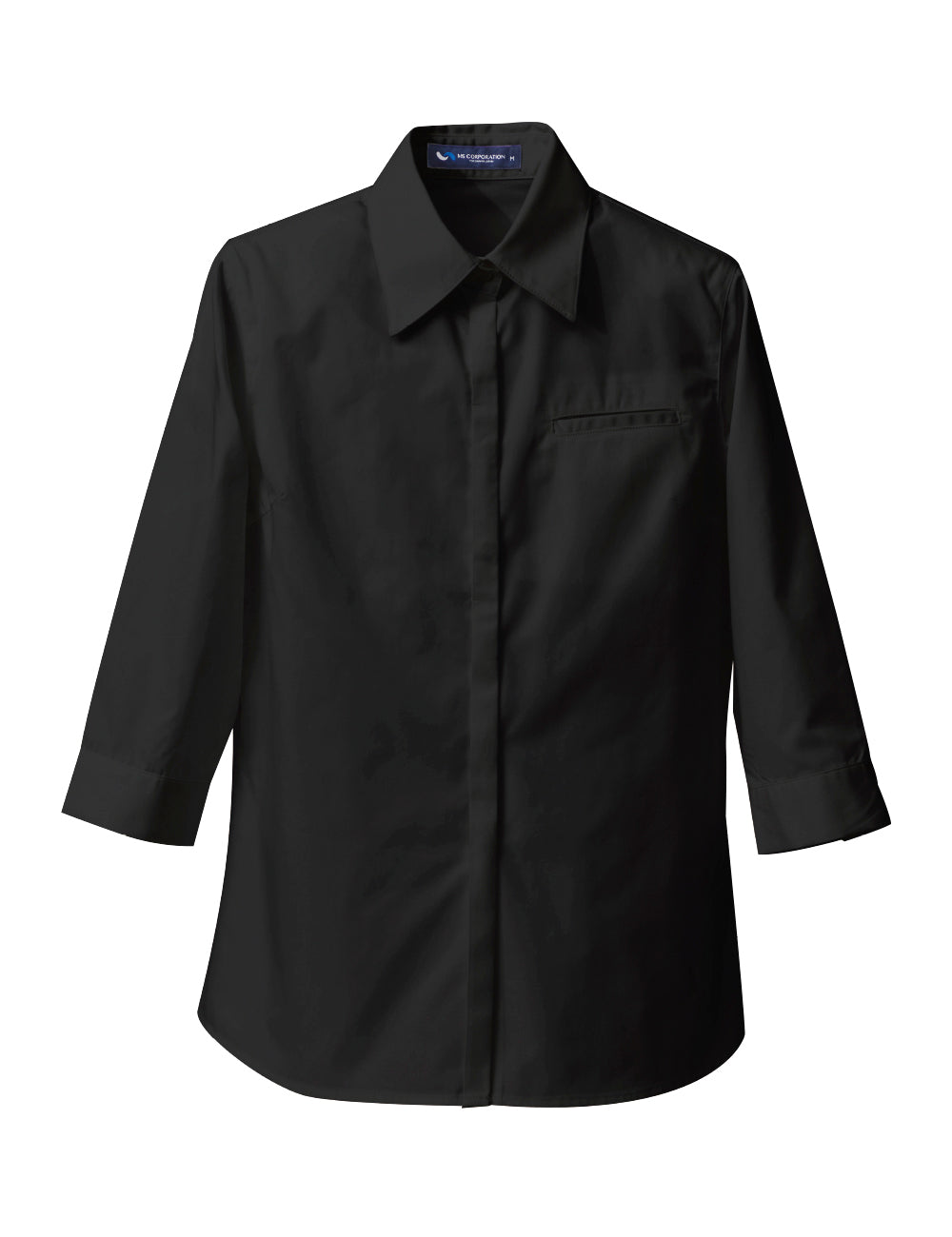 1599　レディス七分袖シャツ