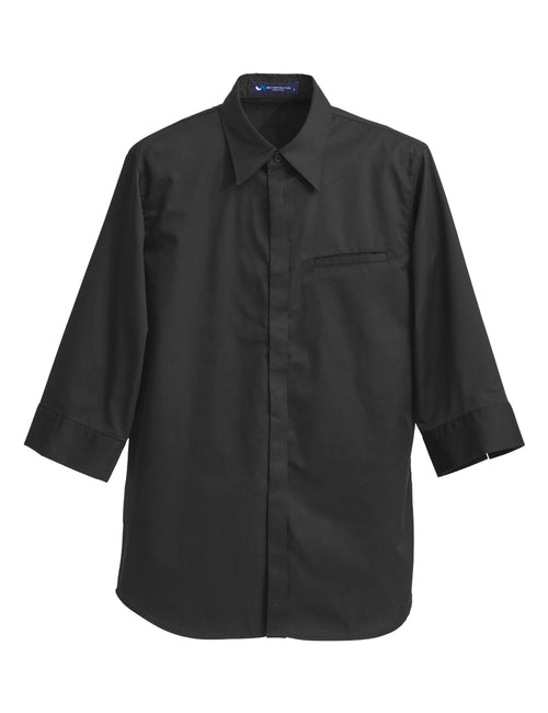 1600　メンズ七分袖シャツ