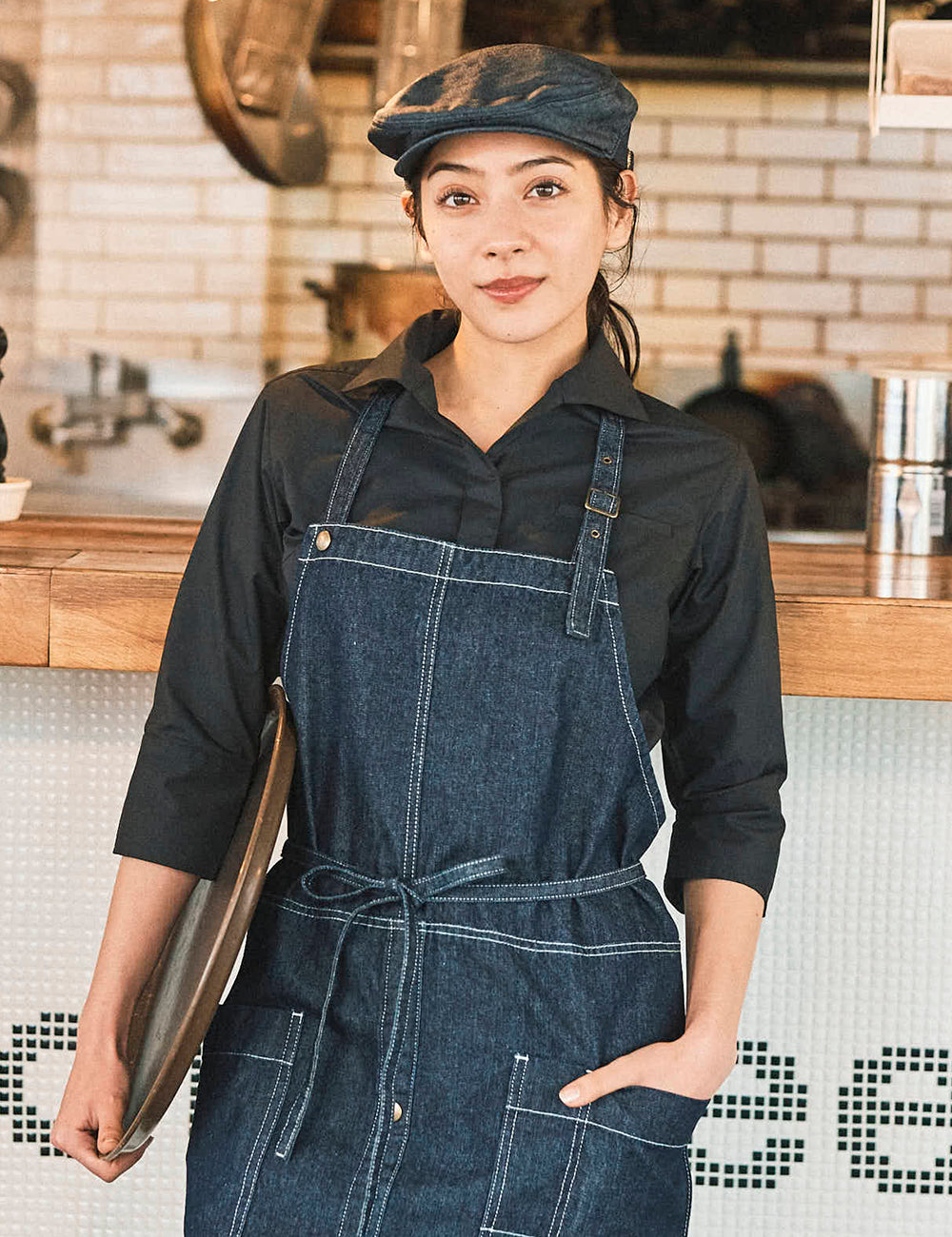 1608　兼用七分袖シャツ