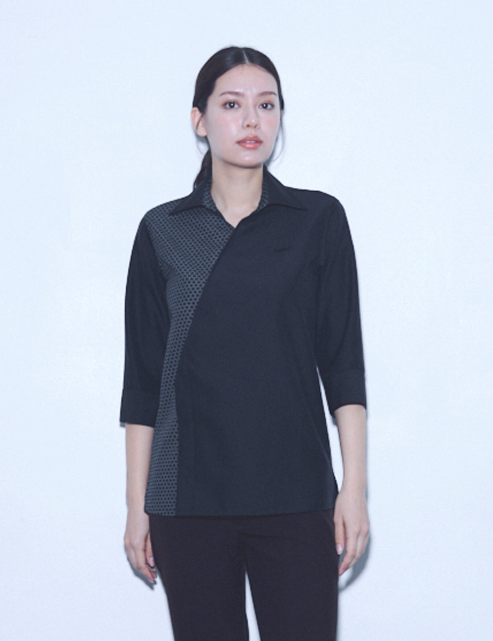 1618　兼用七分袖シャツ