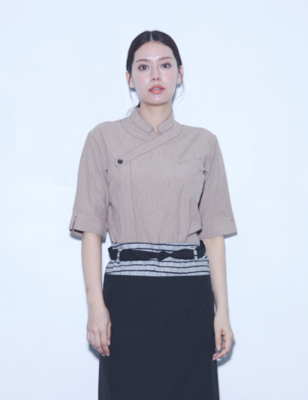 1619　兼用五分袖シャツ