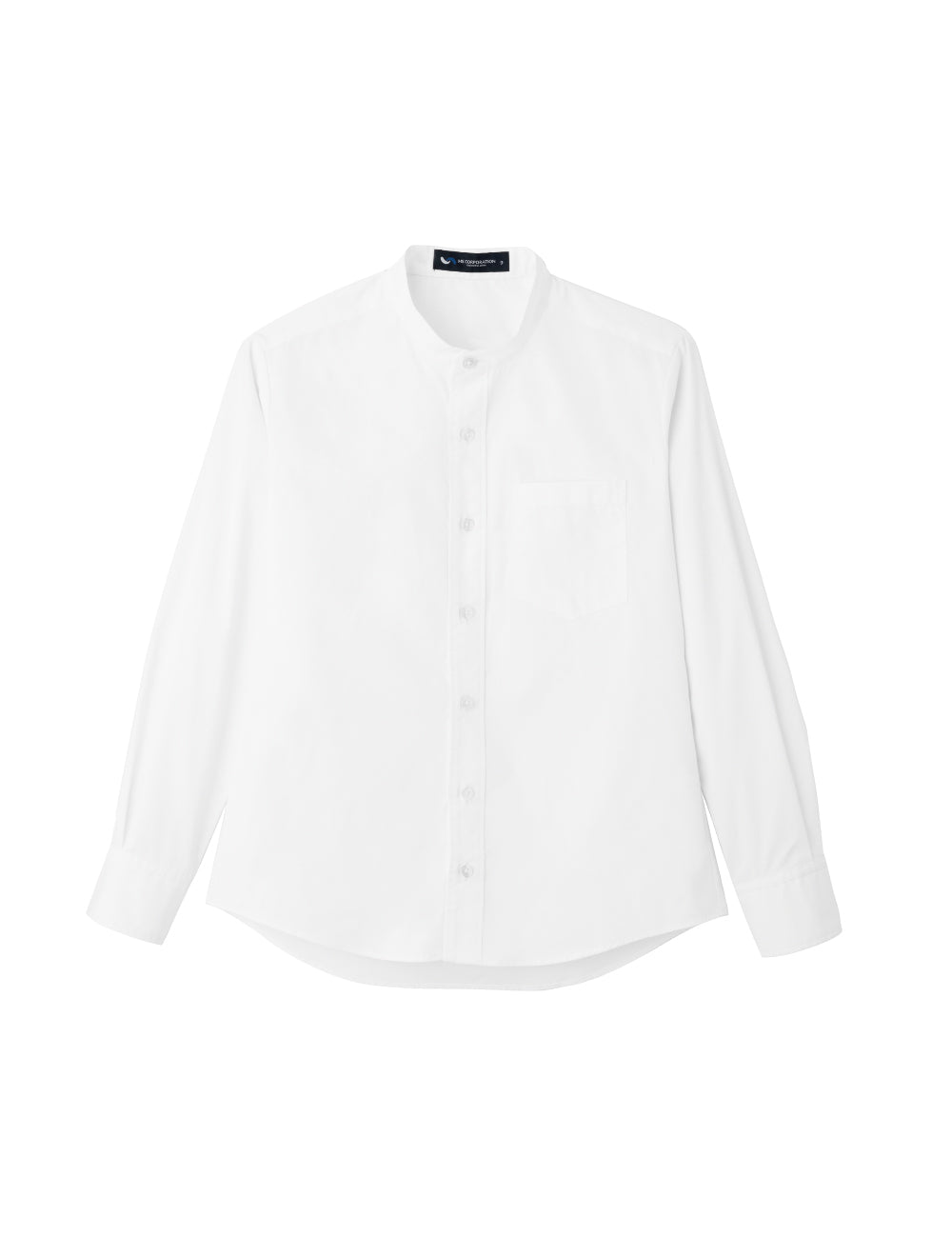 1705　整衣　レディスバンドカラーシャツ