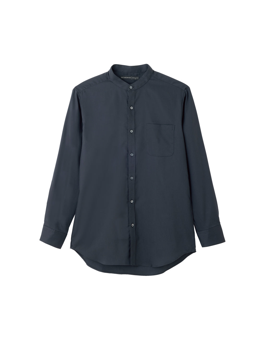 1706　整衣　メンズバンドカラーシャツ