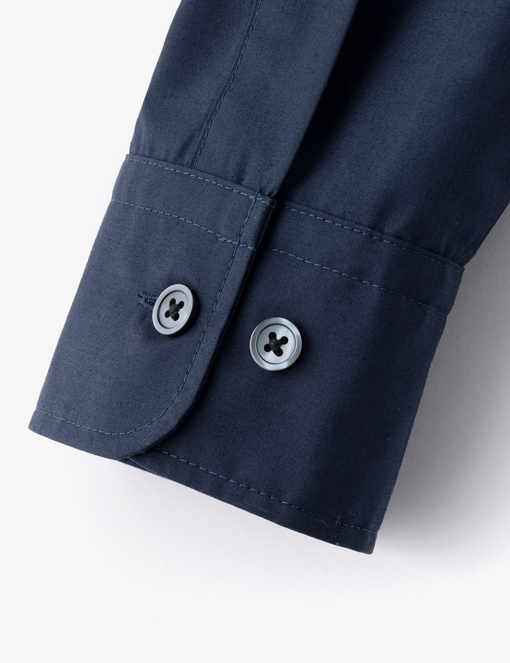 1707　兼用リラックスバンドカラーシャツ