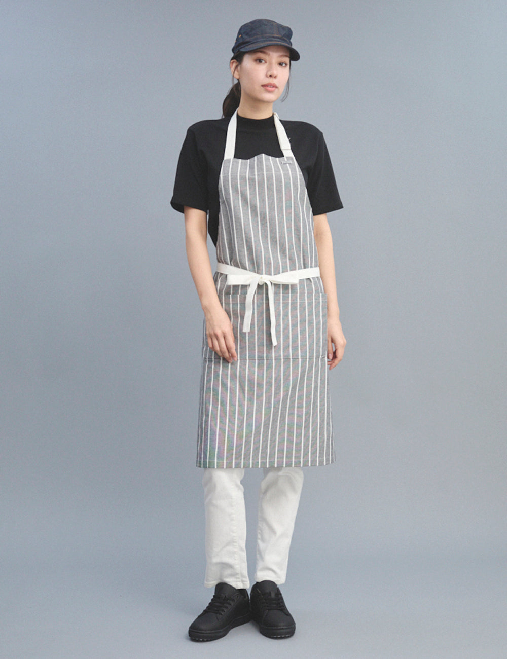 !【浜田】1708　整衣　兼用半袖モックネックＴシャツ (コピー)