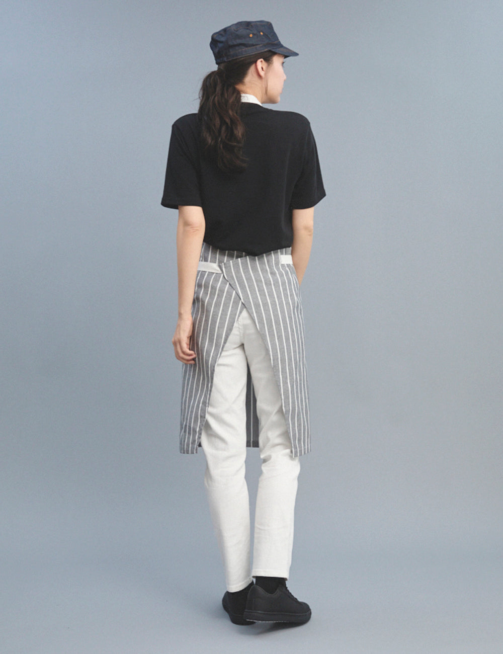 !【浜田】1708　整衣　兼用半袖モックネックＴシャツ (コピー)