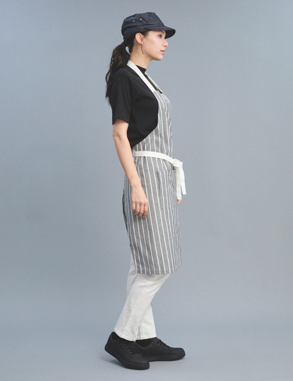 !【浜田】1708　整衣　兼用半袖モックネックＴシャツ (コピー)