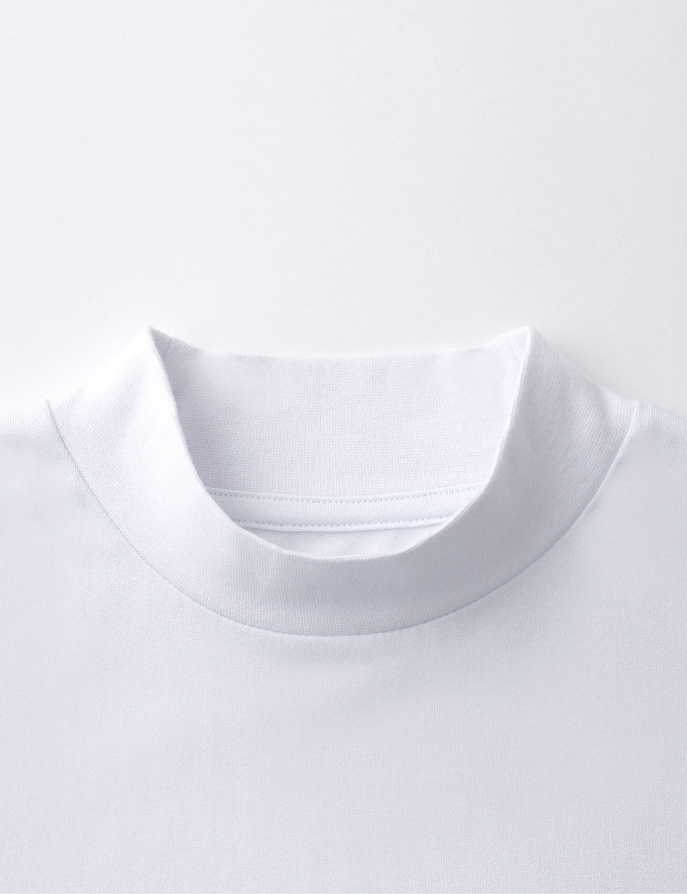 1709　整衣　兼用長袖モックネックＴシャツ