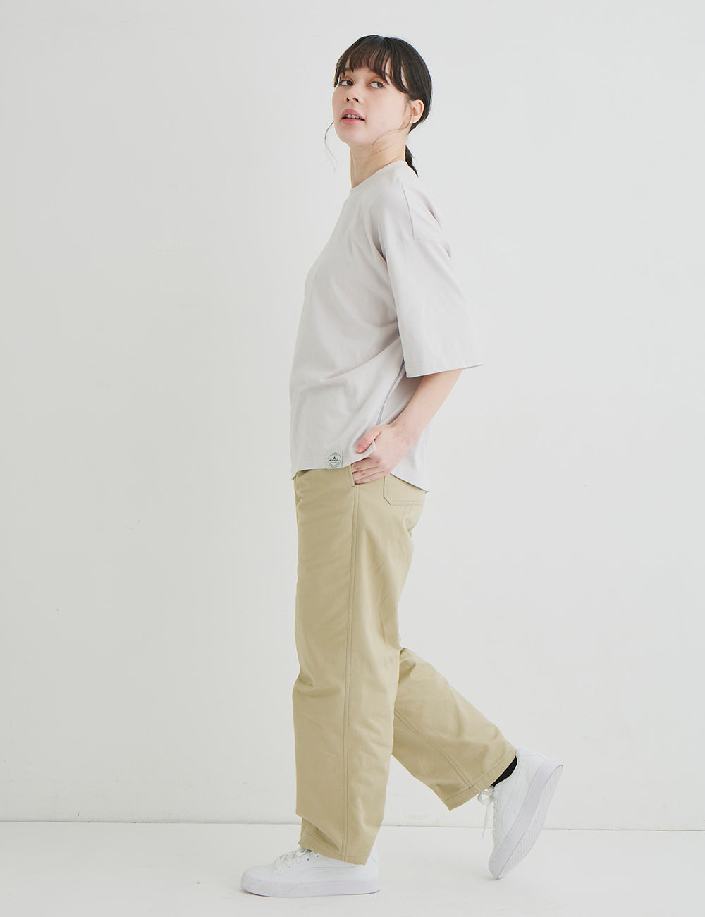 1711　niko and...兼用五分袖Ｔシャツ