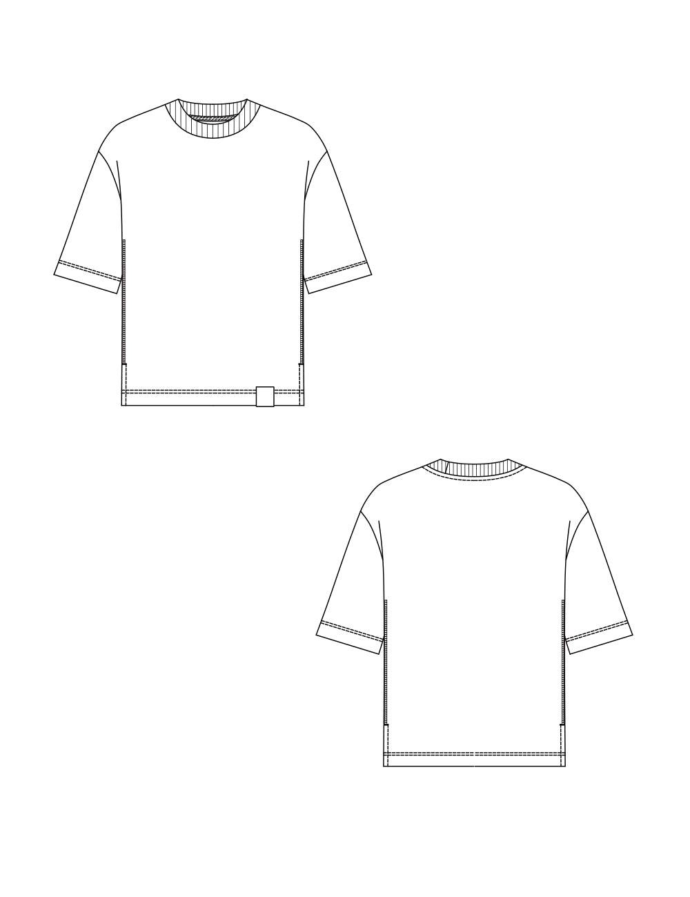 1711　niko and...兼用五分袖Ｔシャツ