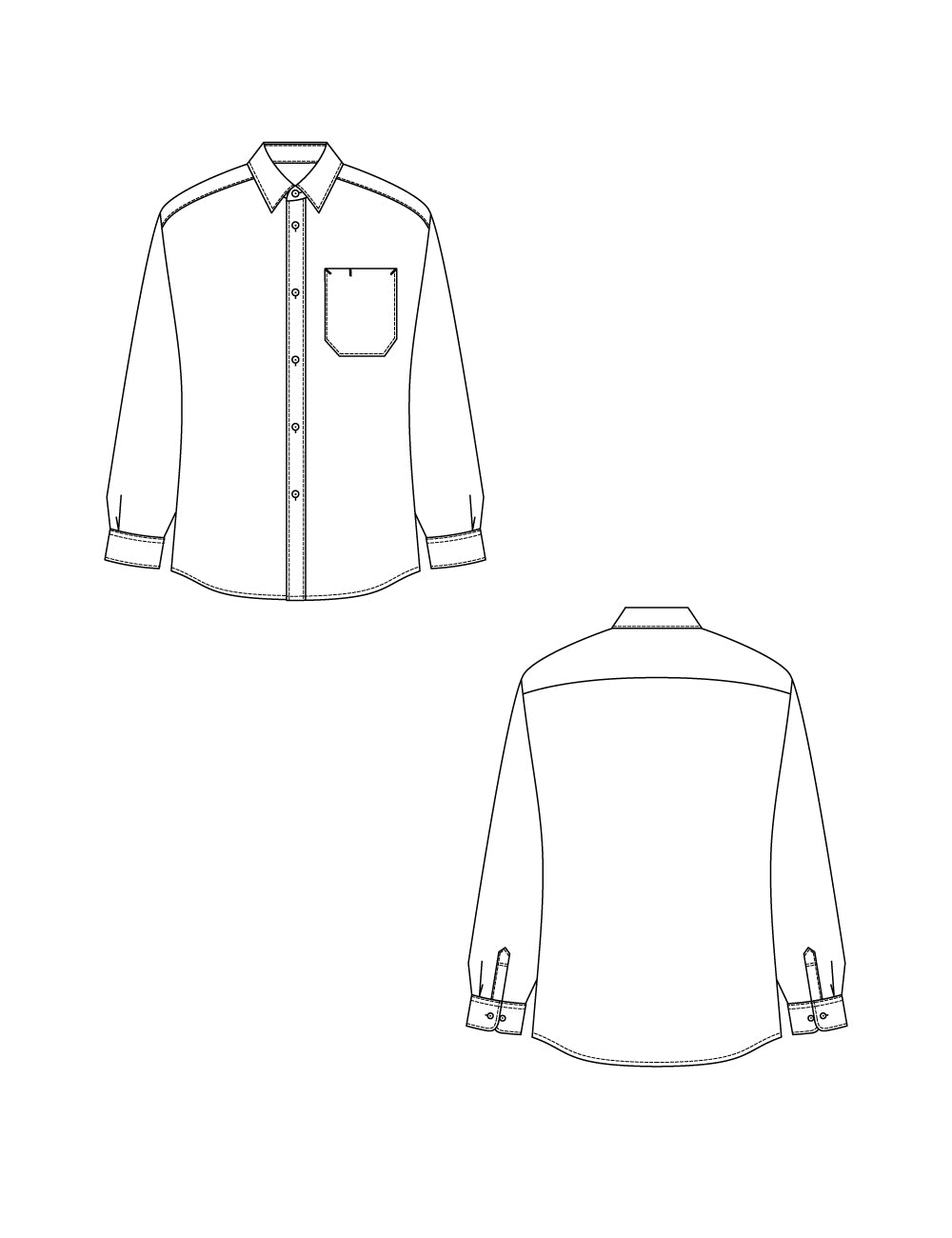 1712　寧色　兼用長袖シャツ