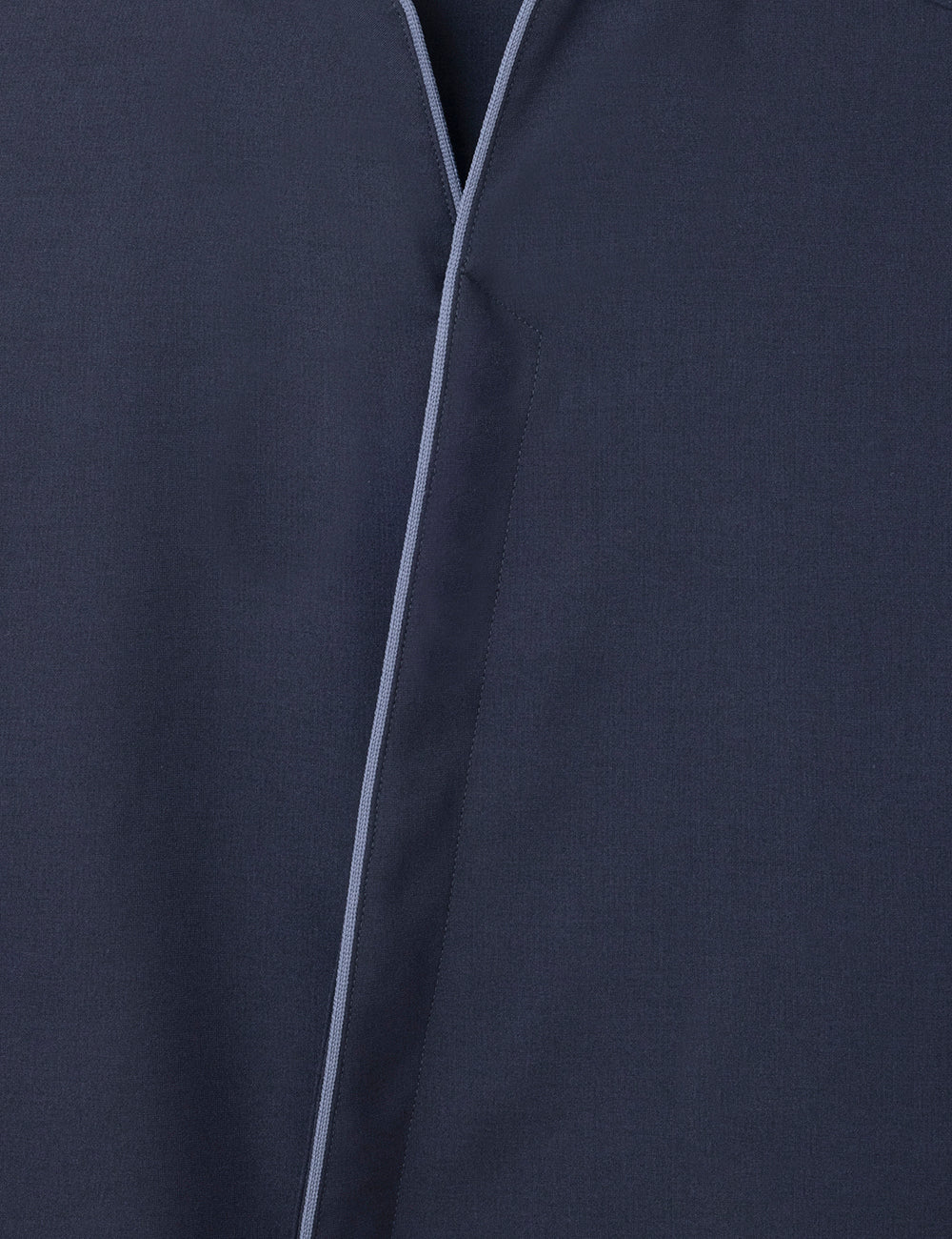 1715　寧色　兼用スタンドカラーシャツ