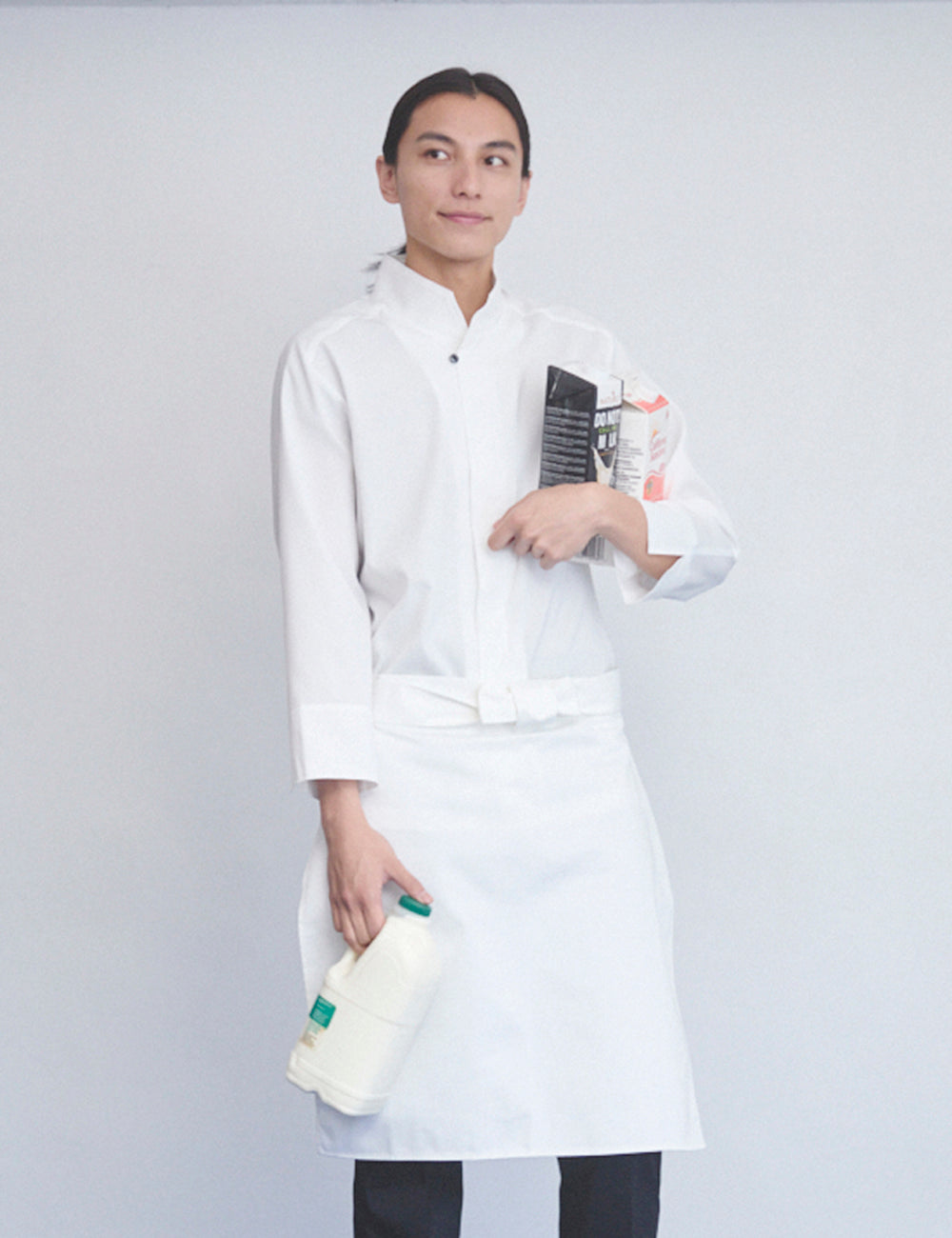 1719　ZERO LITE 兼用スタンドカラーシャツ