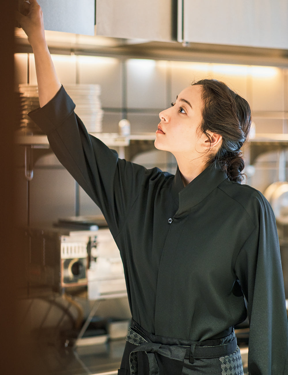 1719　ZERO LITE 兼用スタンドカラーシャツ