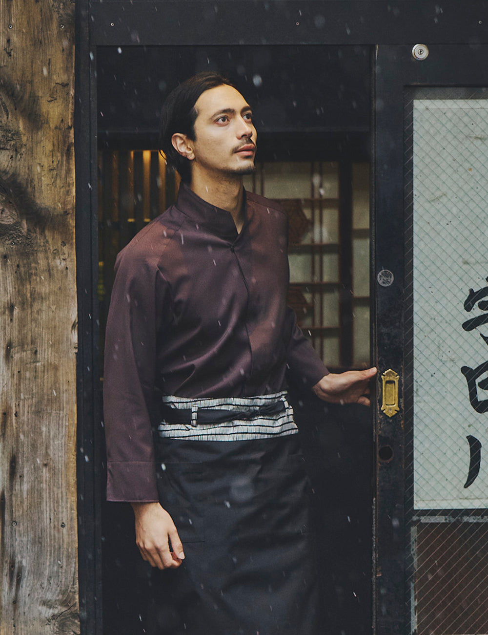 1719　ZERO LITE 兼用スタンドカラーシャツ