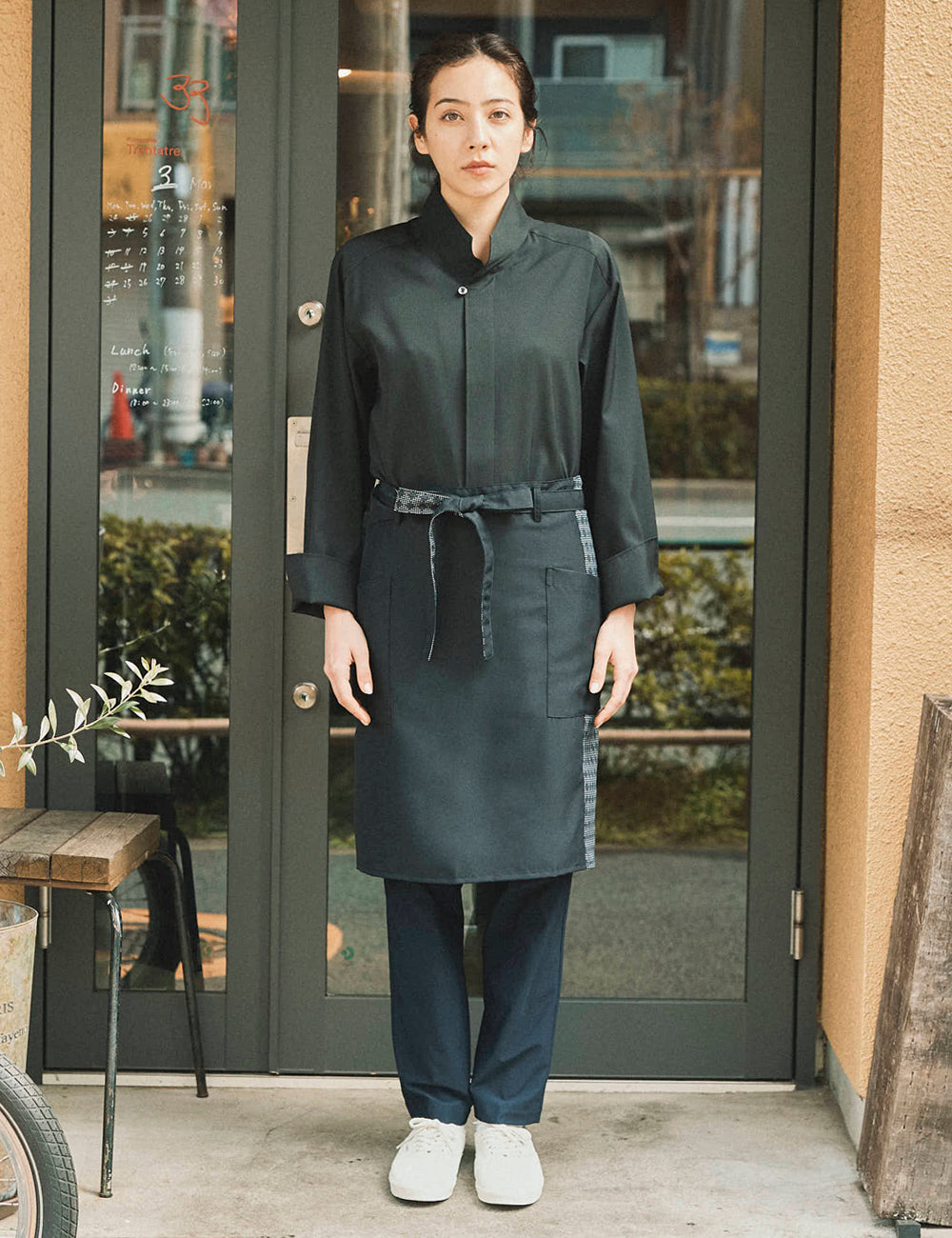 1719　ZERO LITE 兼用スタンドカラーシャツ