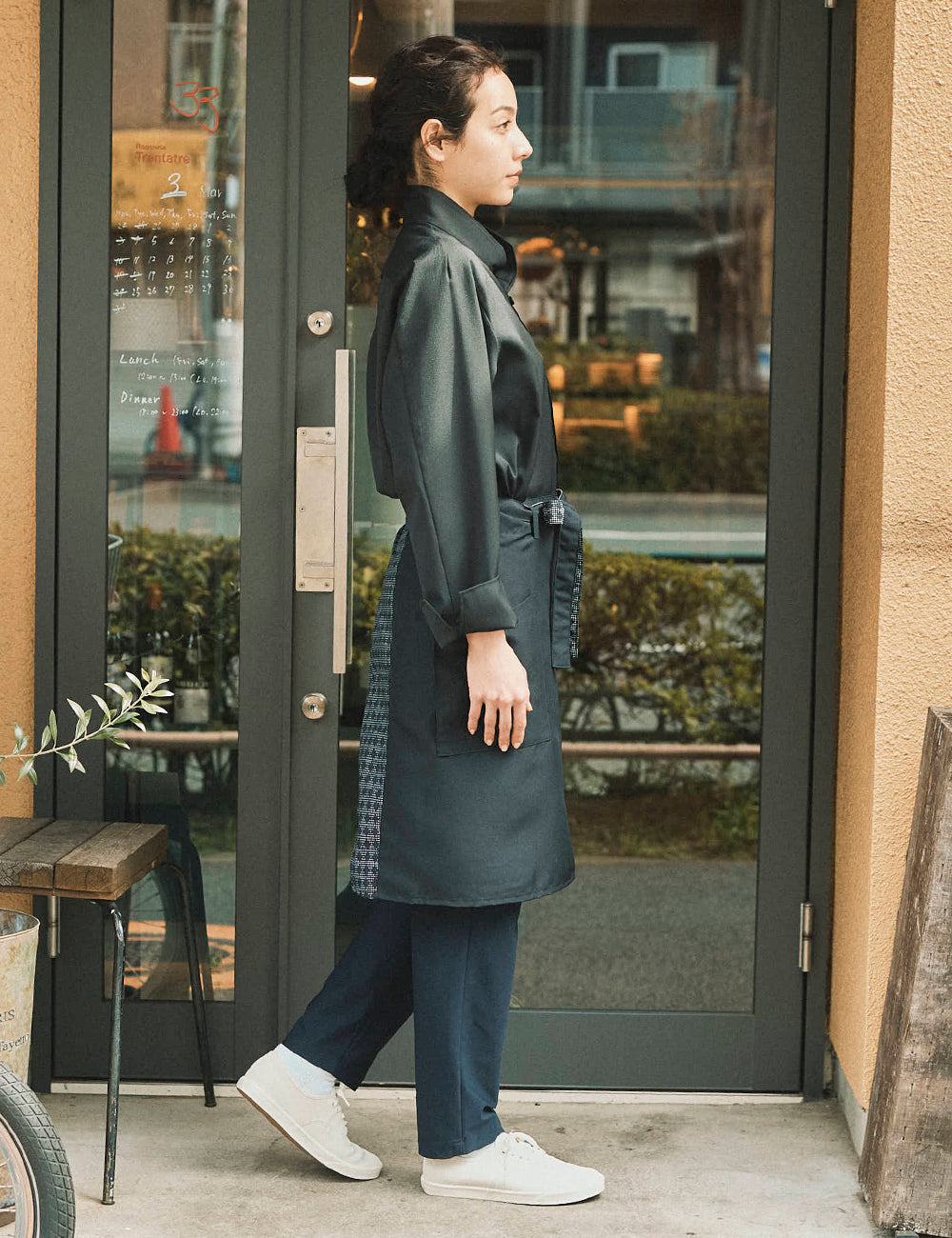 1719　ZERO LITE 兼用スタンドカラーシャツ