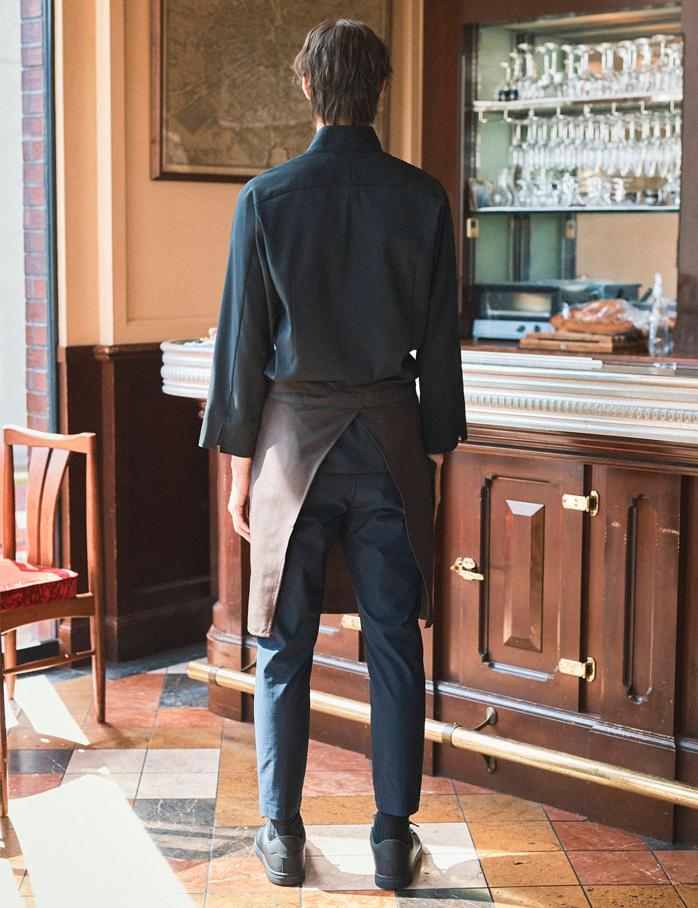 1719　ZERO LITE 兼用スタンドカラーシャツ