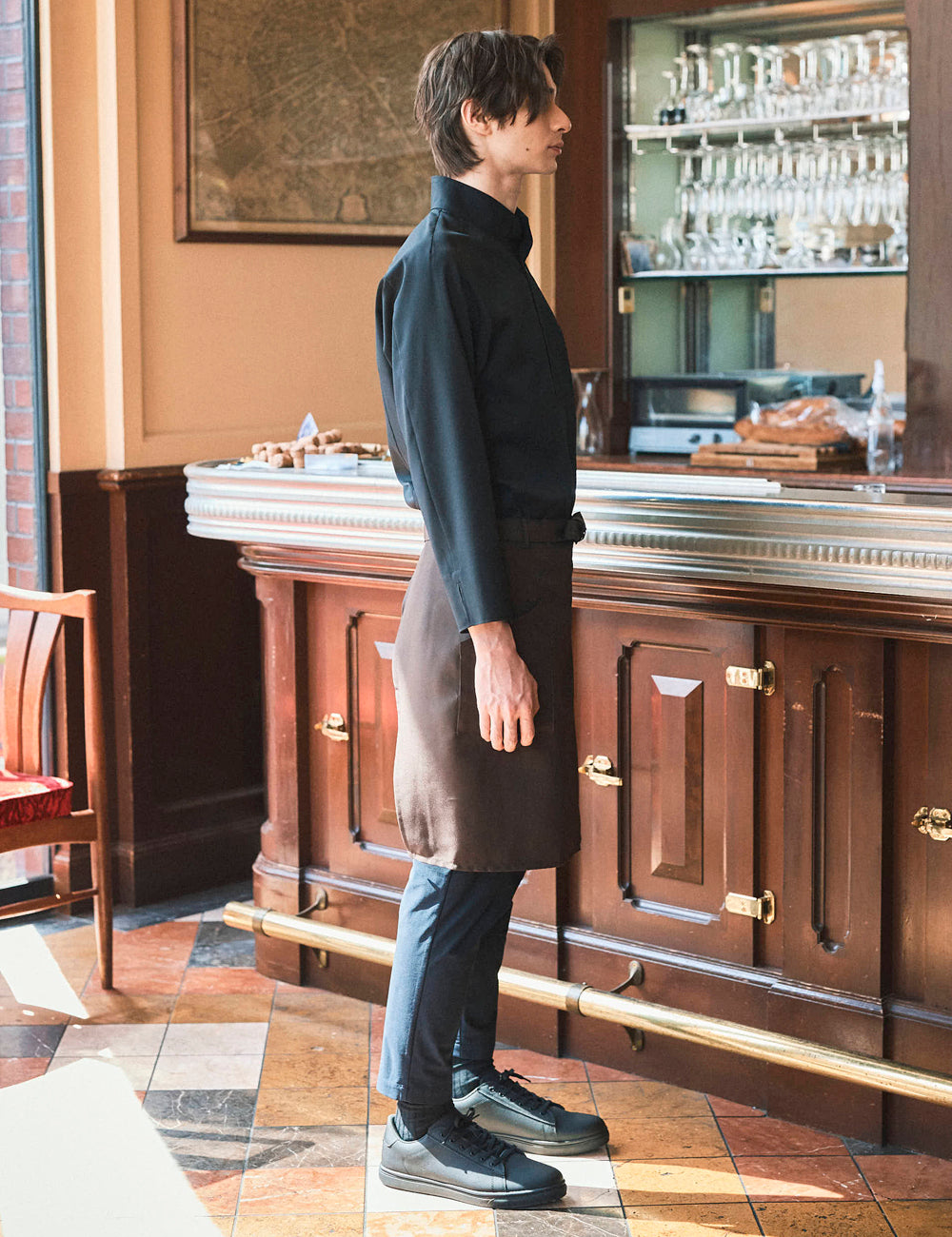 1719　ZERO LITE 兼用スタンドカラーシャツ