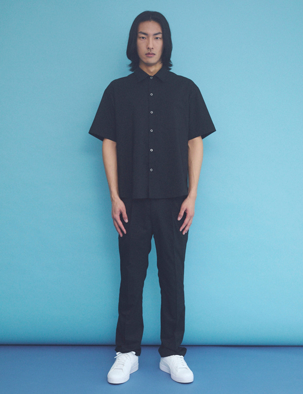 1723　とにかく涼しい　兼用五分袖シャツ