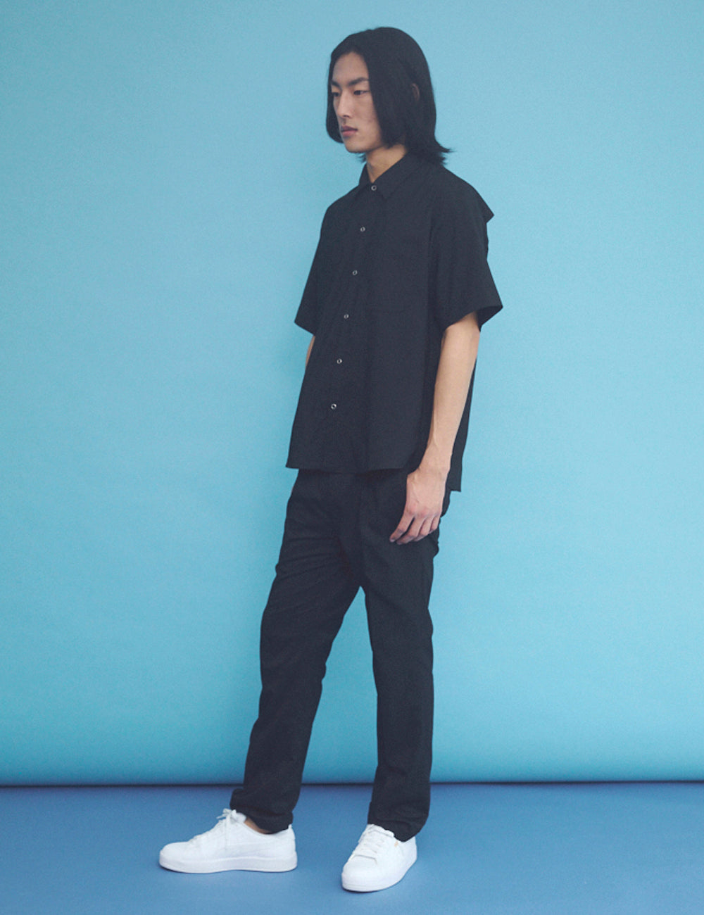 1723　とにかく涼しい　兼用五分袖シャツ