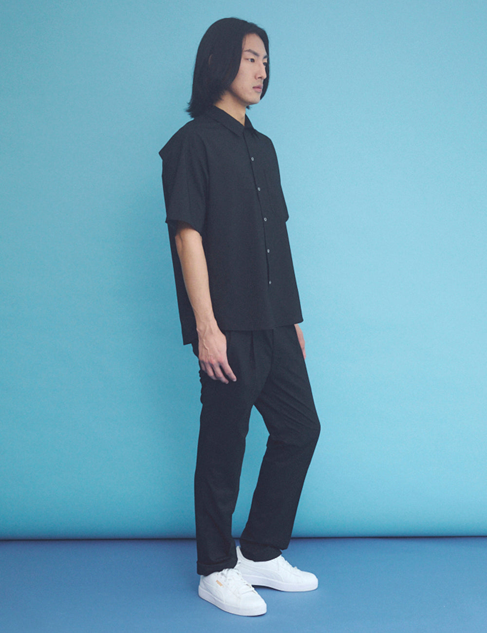 1723　とにかく涼しい　兼用五分袖シャツ