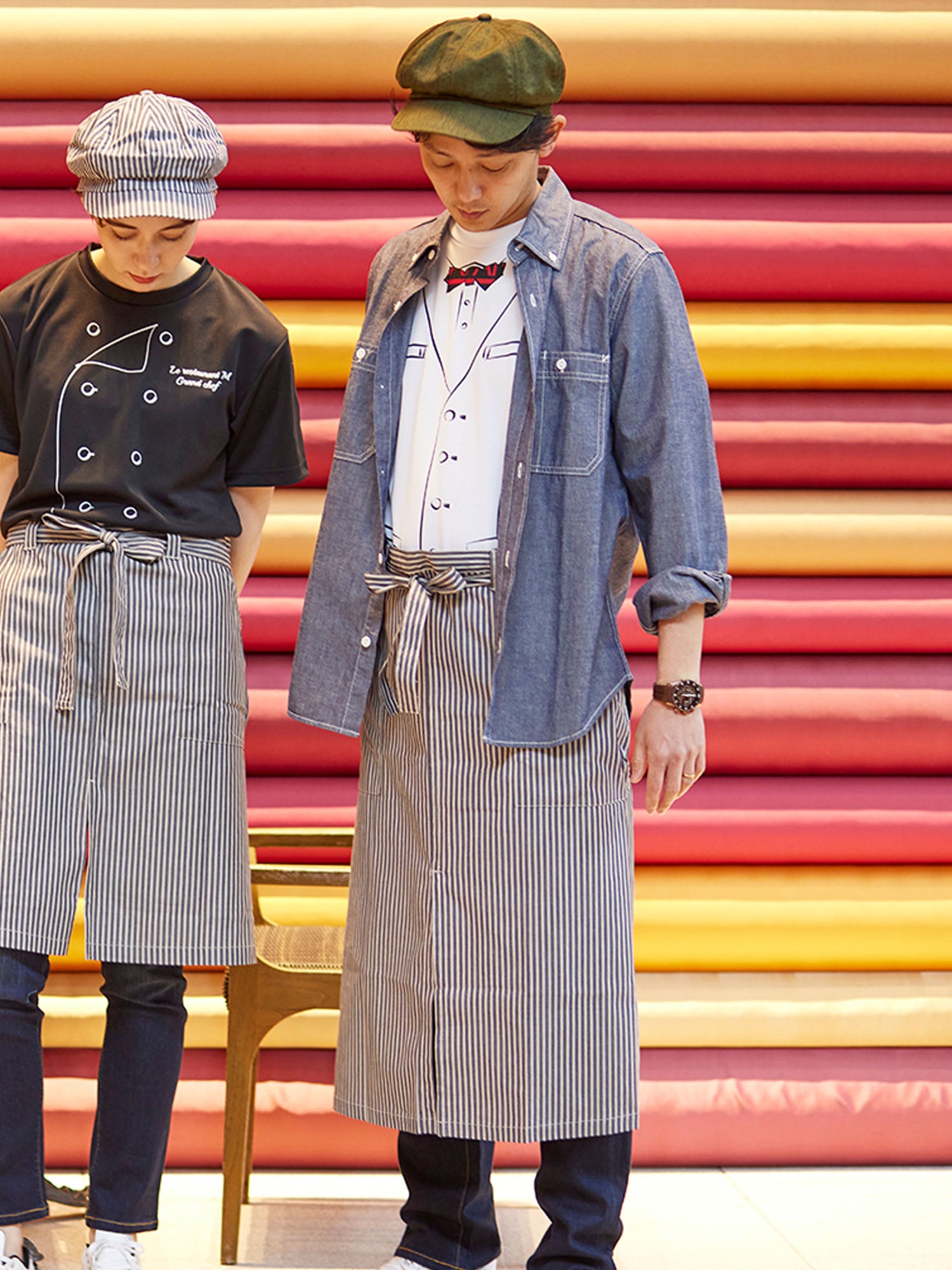 【アウトレット】5240　兼用ロングサロン