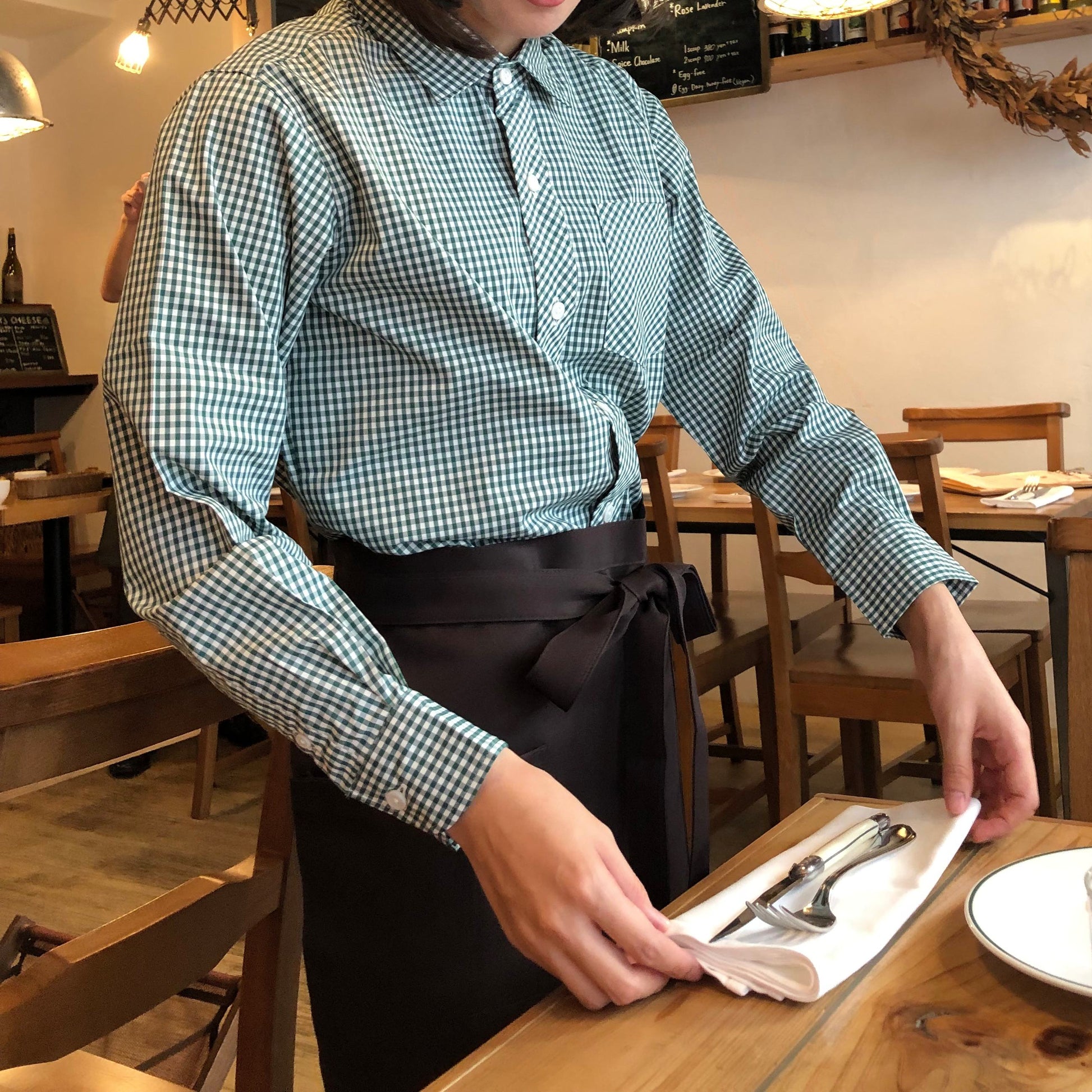 【アウトレット】1681　兼用九分袖シャツ