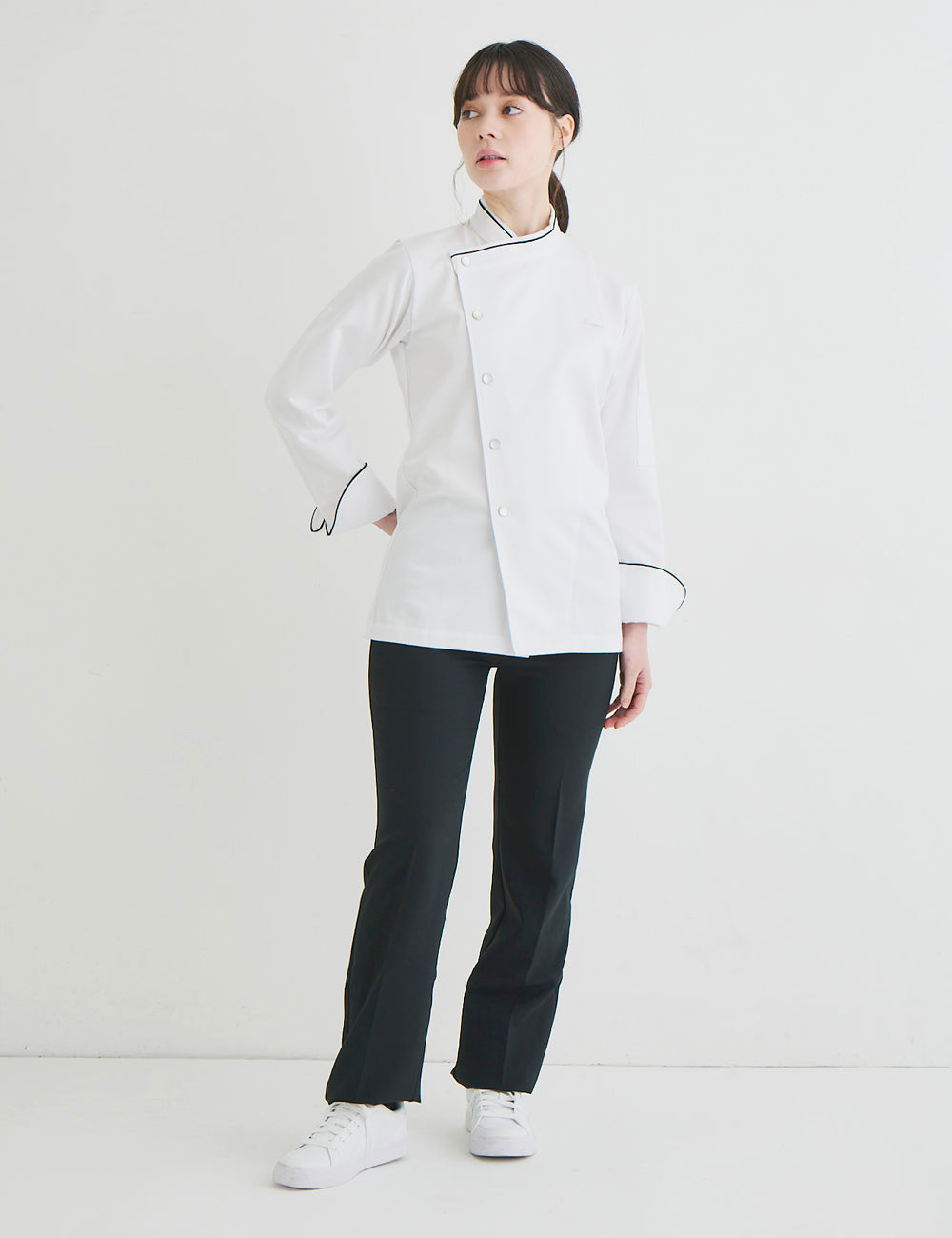 2056　兼用長袖コックコート