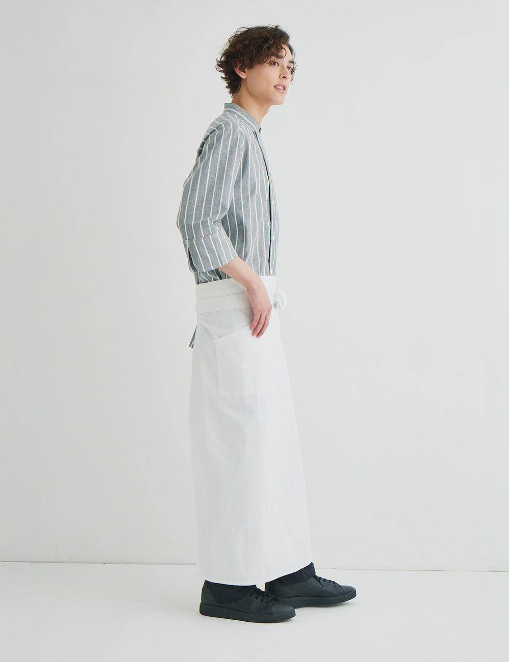 2057　兼用七分袖コックコート