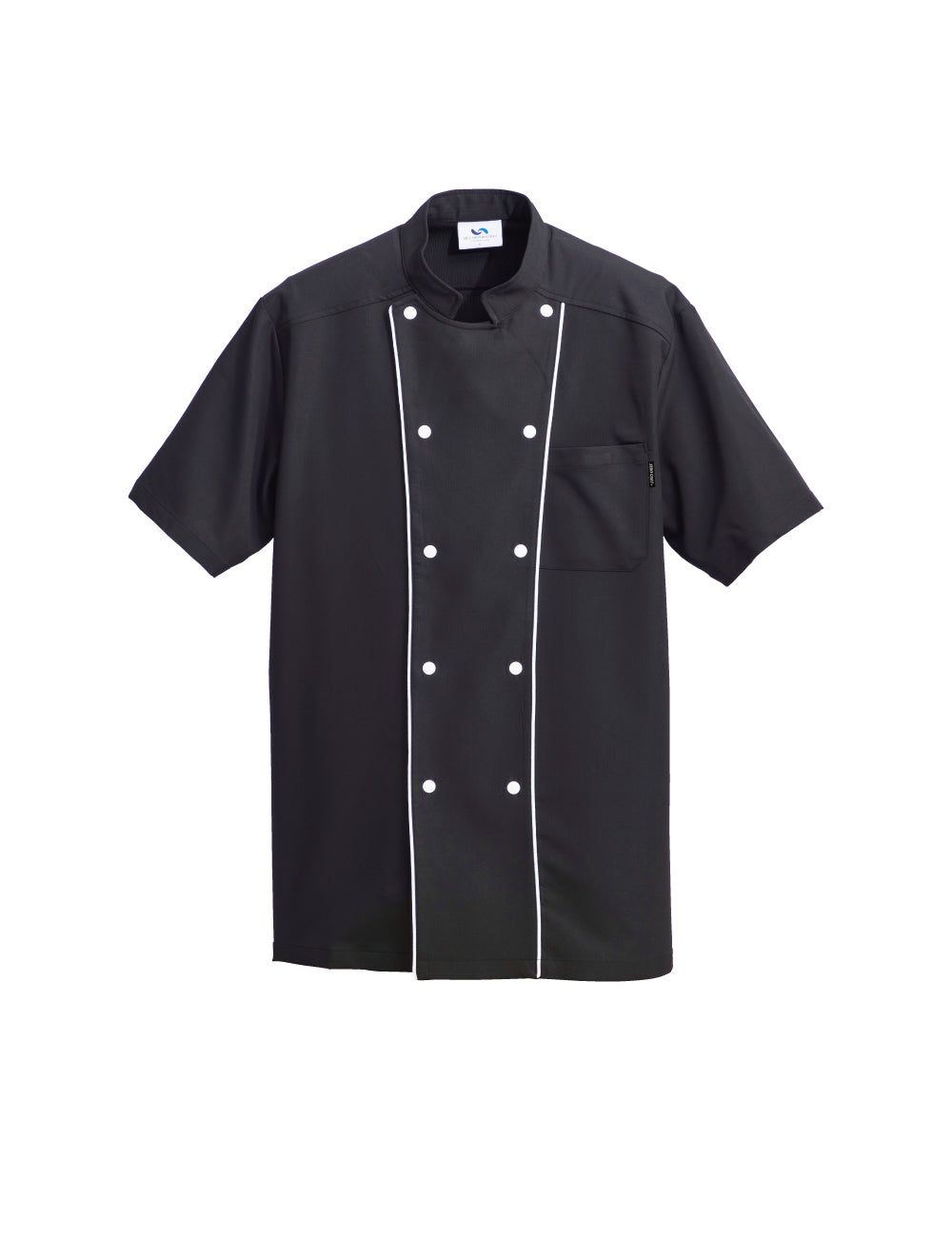 2077　兼用 ZERO 半袖コックコート