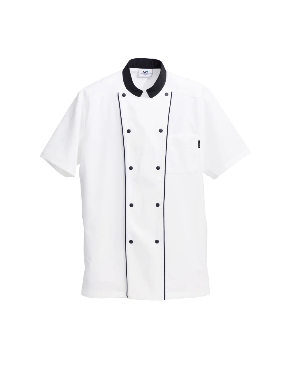 2077　兼用 ZERO 半袖コックコート