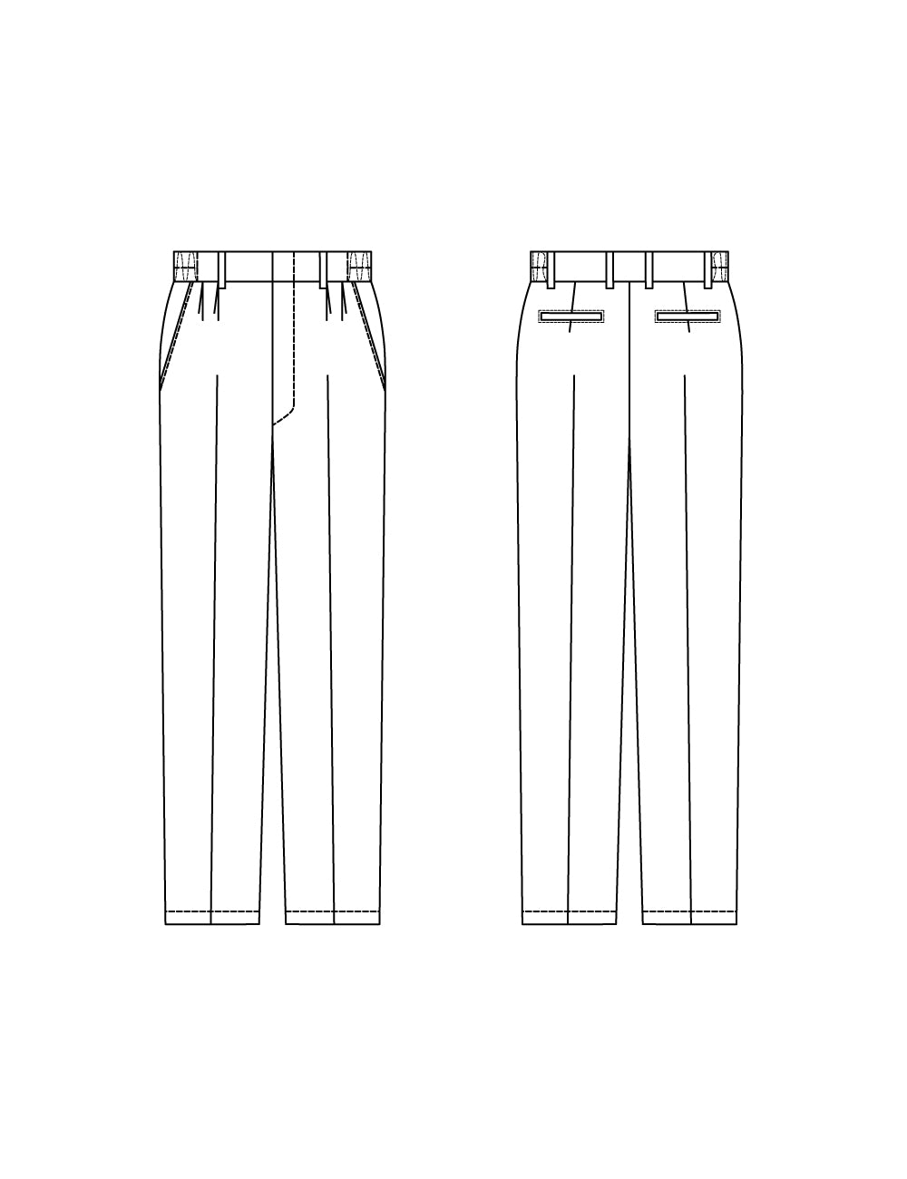 4240　兼用脇ゴムパンツ