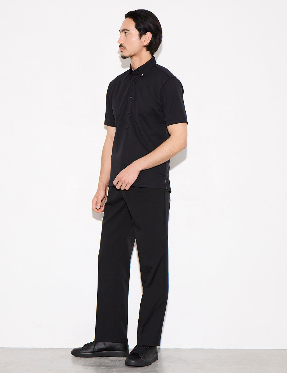 4243　兼用脇ゴムパンツ　裾フリー