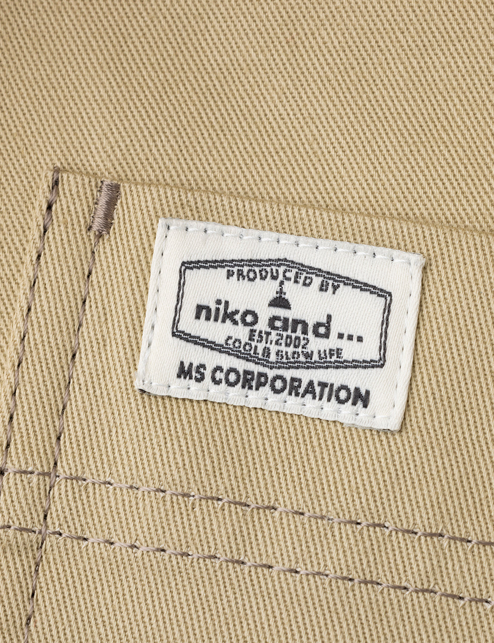4327　niko and ...兼用ワイドフィットチノパンツ