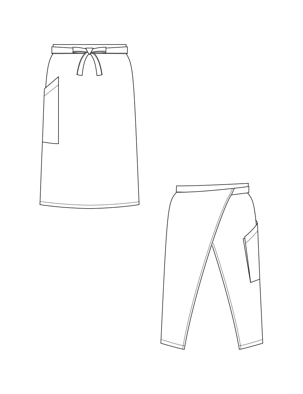 5168　兼用ロングサロン
