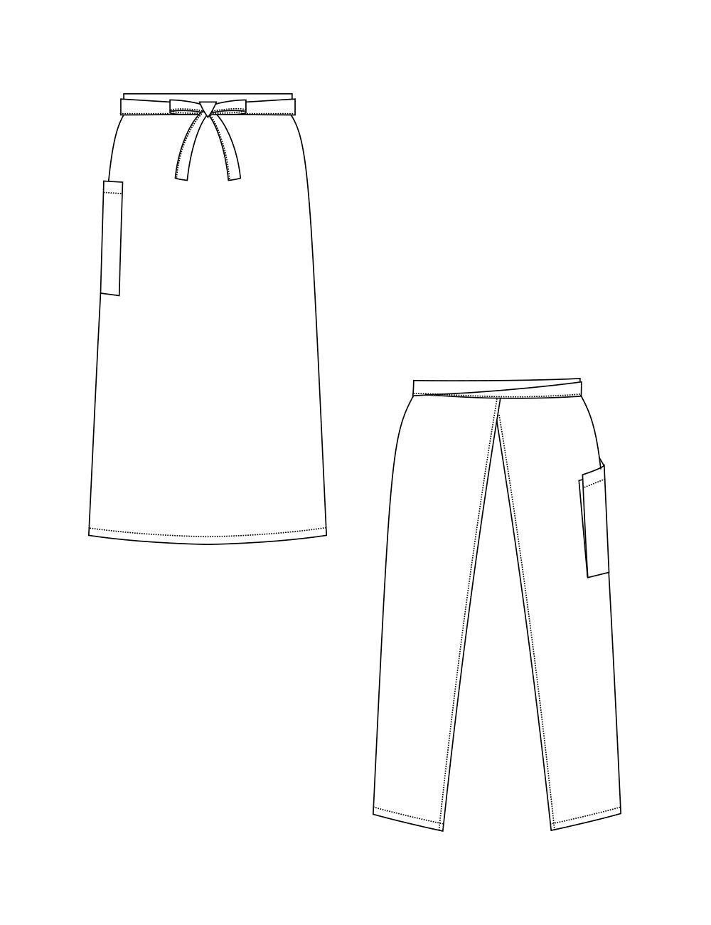 5172　兼用ロングサロン