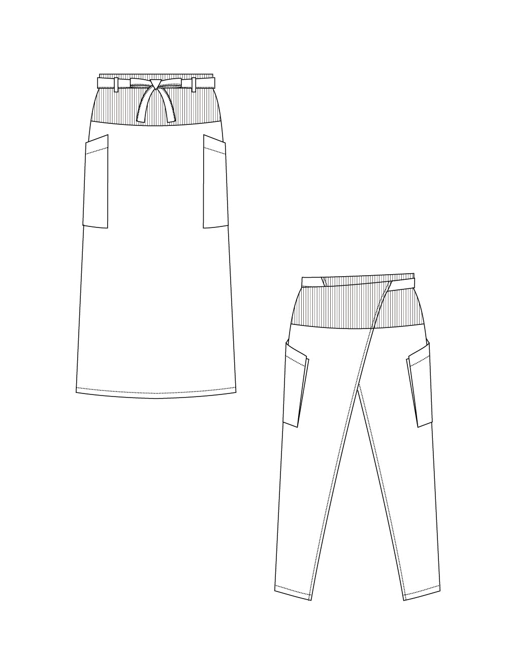 5190　兼用ロングサロン