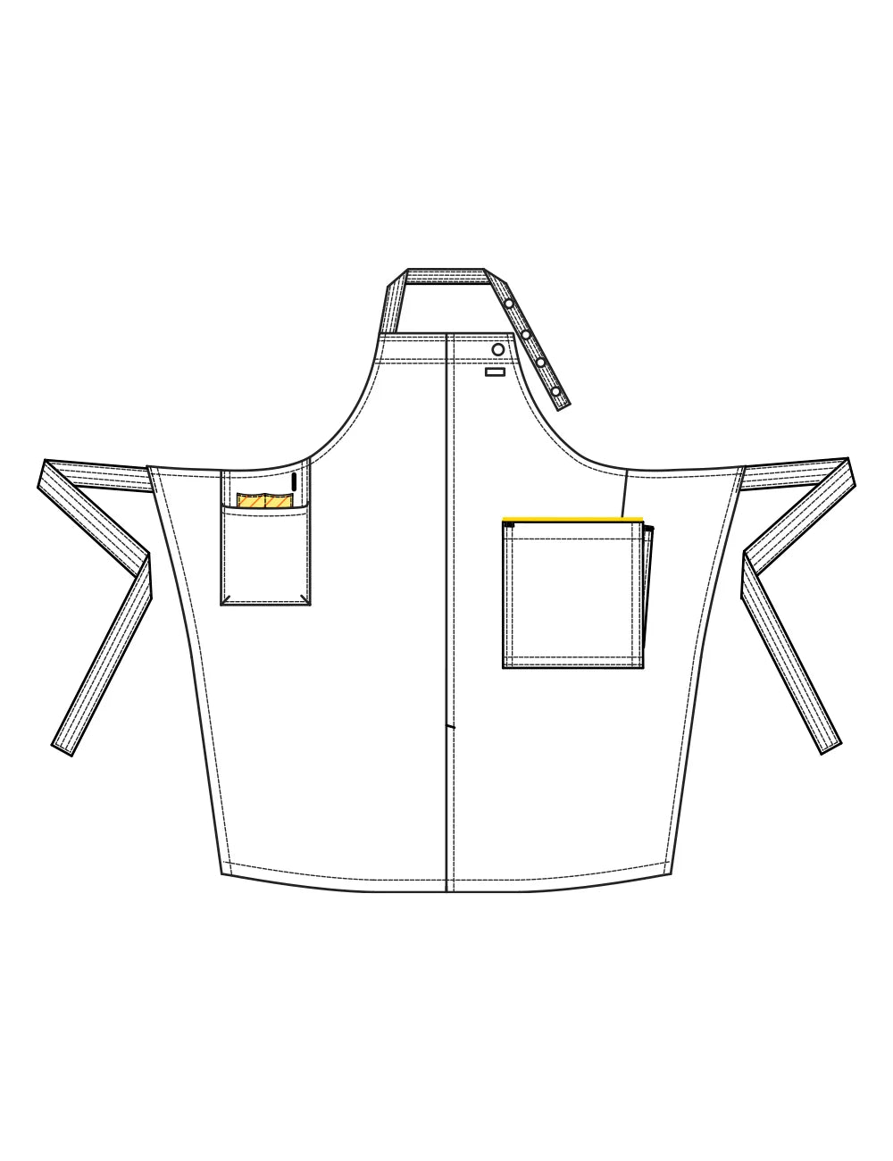 5210　兼用首かけエプロン