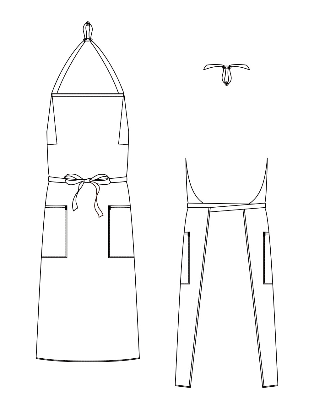 5251　niko and...　兼用ロングエプロン