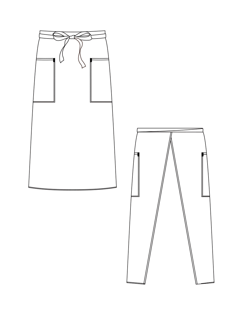 5252　niko and... 兼用ロングサロン