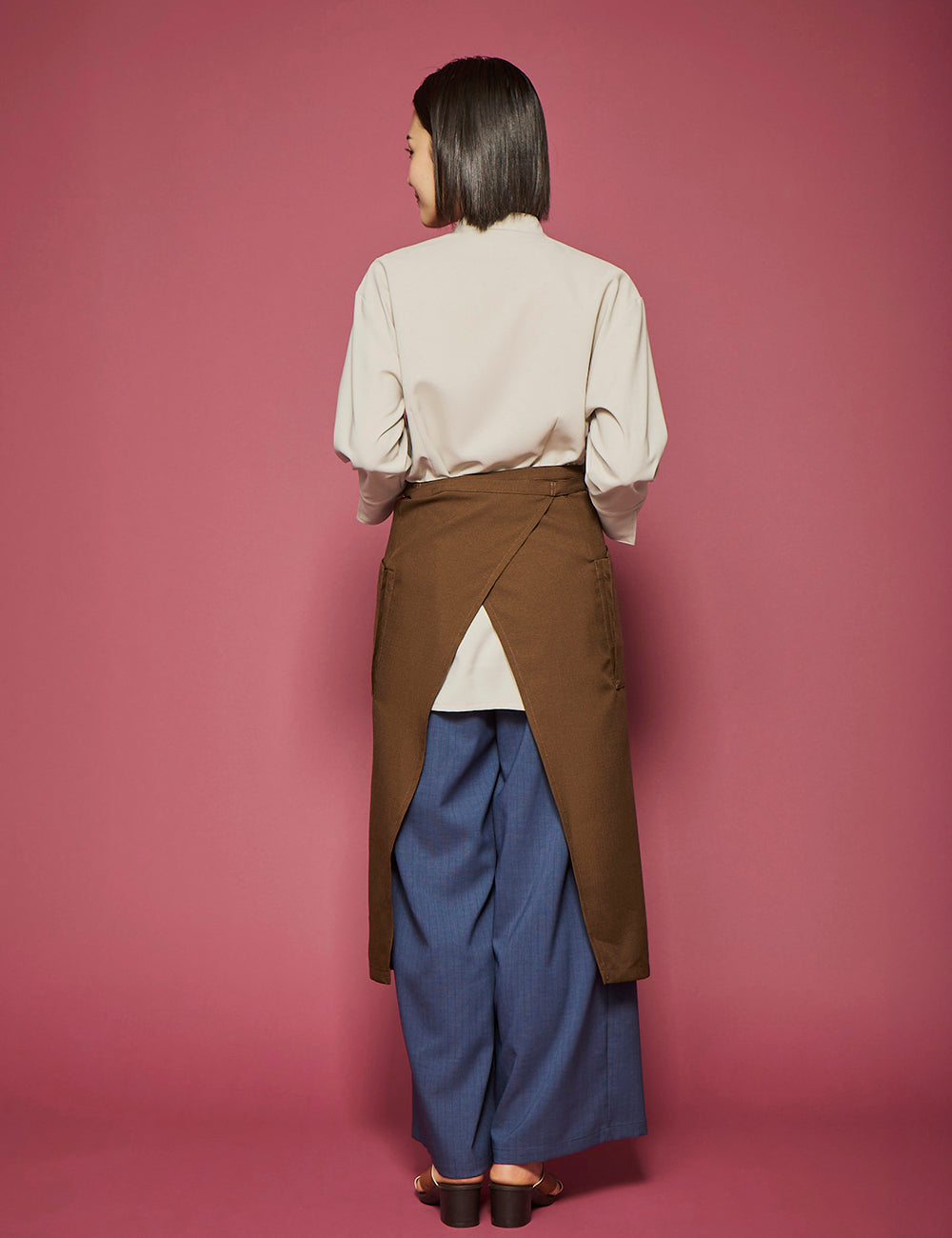 5255　寧色　兼用ロングサロン