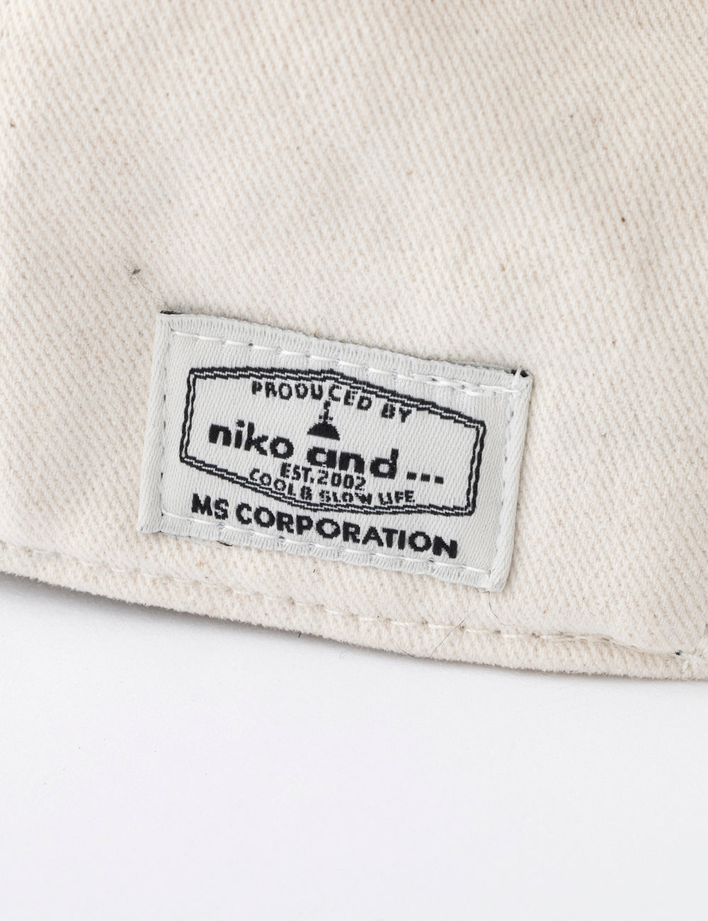 6116　niko and...　キャップ