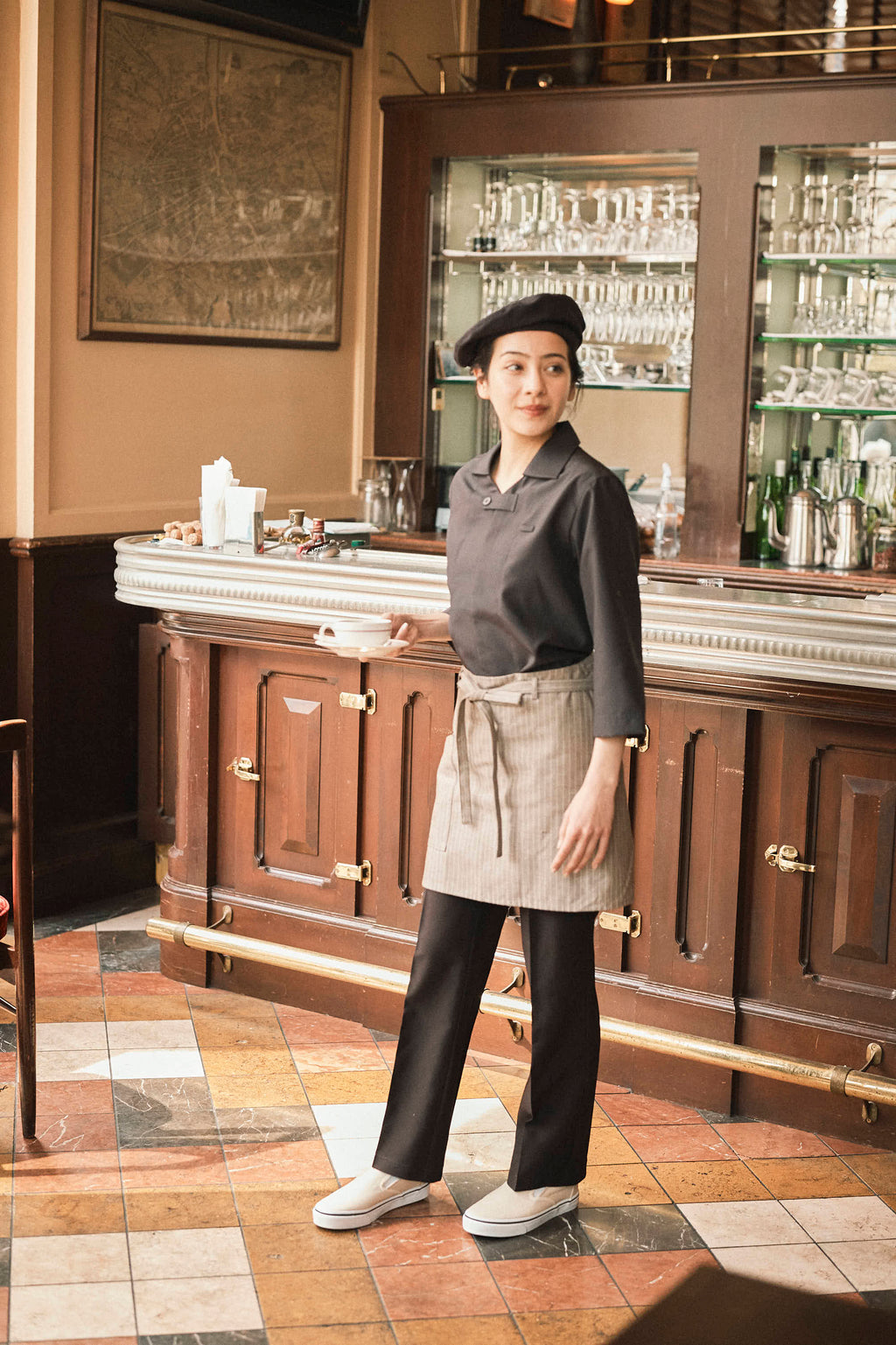 1603　兼用七分袖シャツ