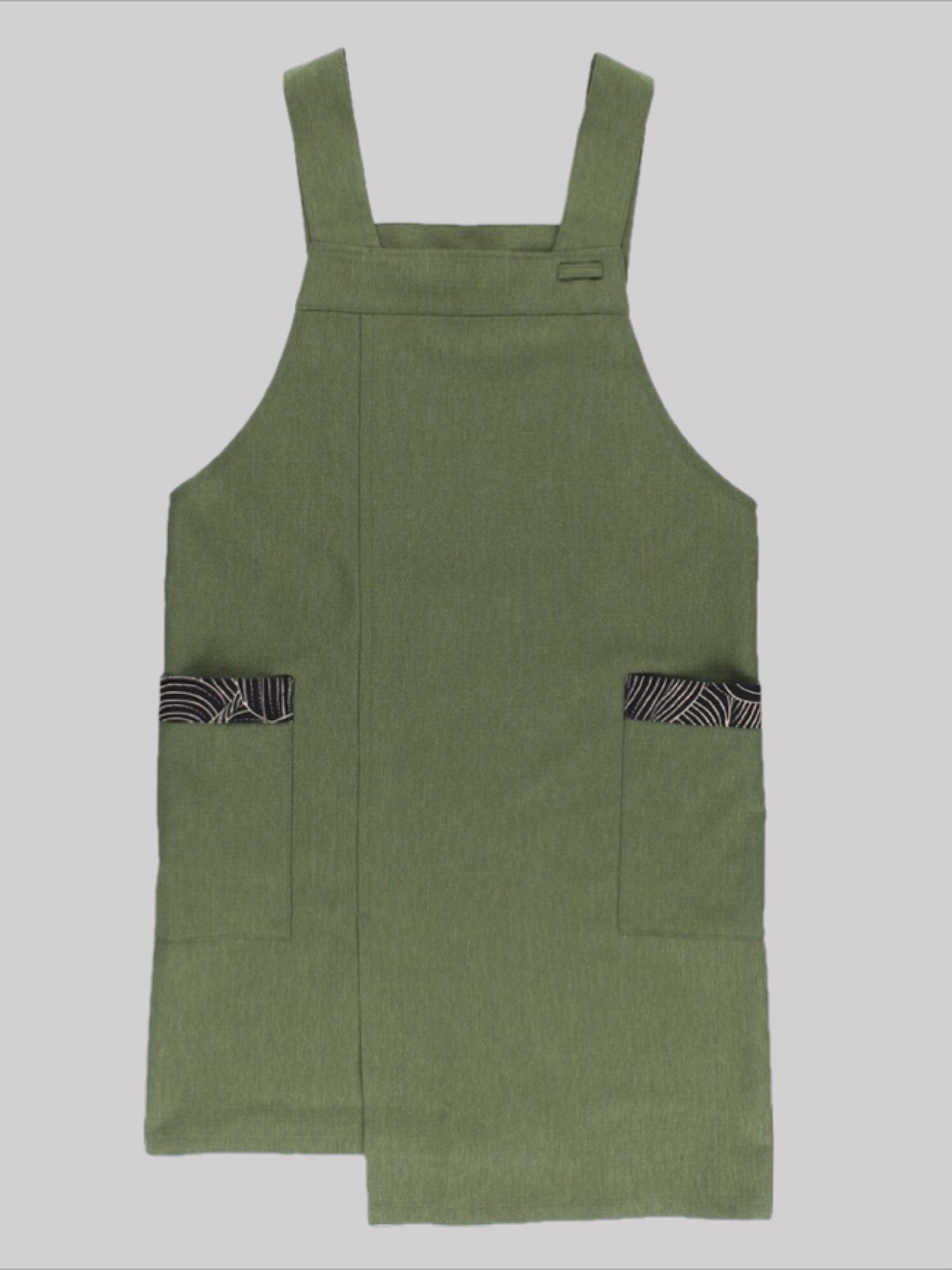 【アウトレット】5246　兼用後ろＨ型エプロン